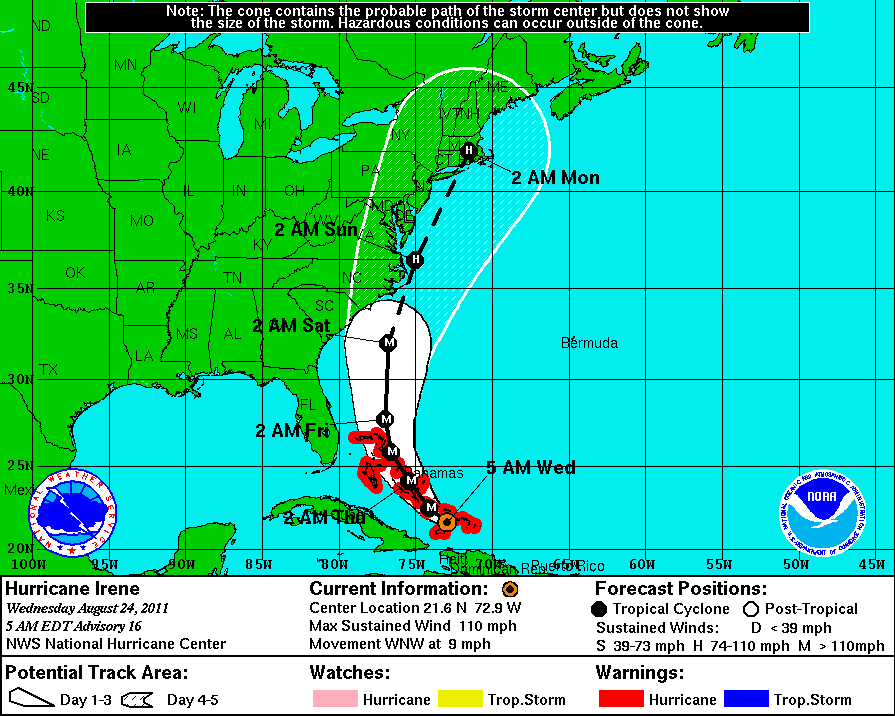 Hurricane Irene 2011