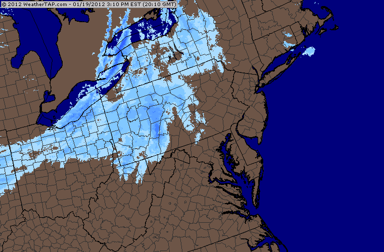 Winter 2012, snow storm