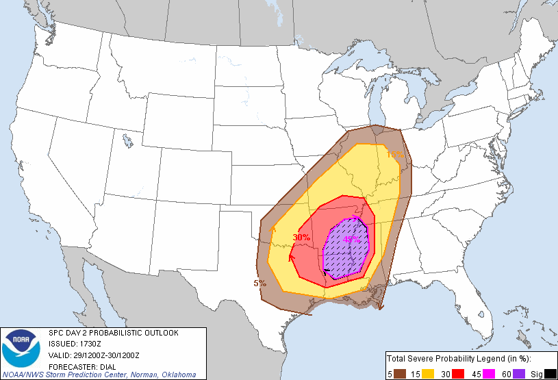 Severe Weather Outbreak January 2013