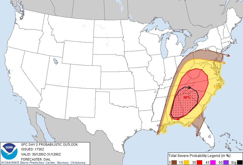 Severe Weather Outbreak January 2013