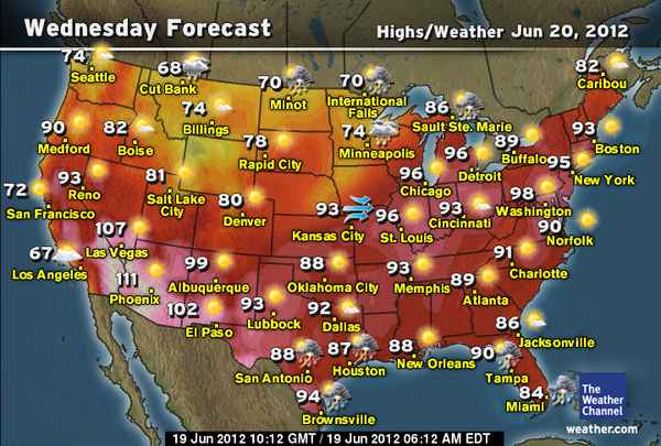 heat wave 2012