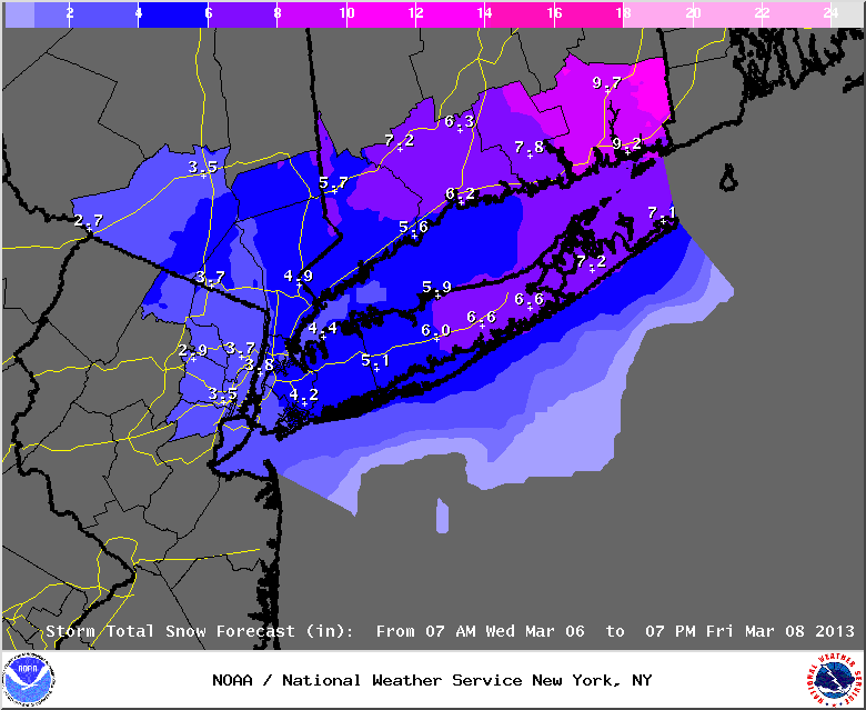 Winter Storm Saturn 2013